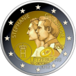 Luksemburg 2€ 2022 10 aastat abielu